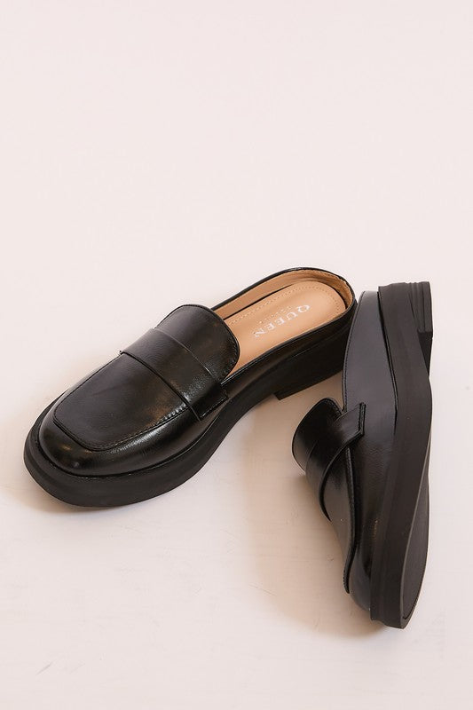 Loafer mules