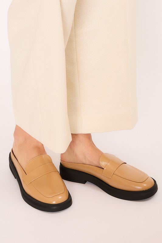 Loafer mules